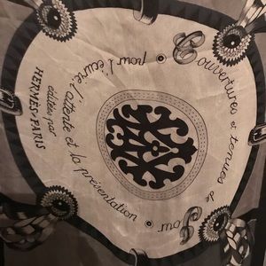 Hermes Equestrian silk scarf